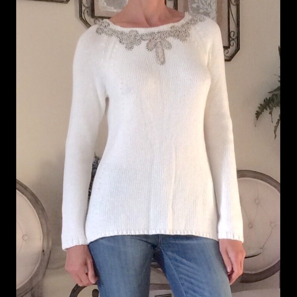 New S Angel of the North Bobine Sweater Pullover
